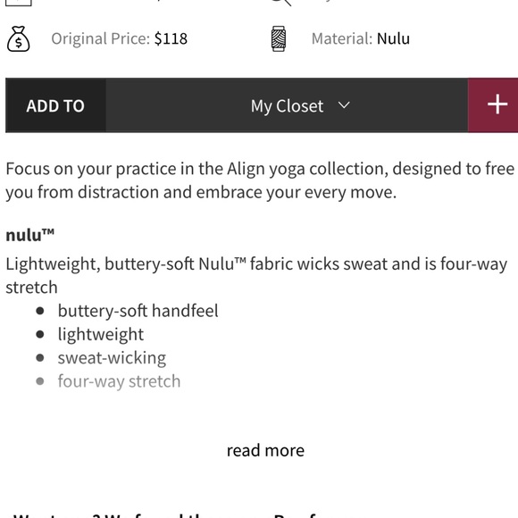 Lululemon Align 25” Game Day Blue Multi - Picture 4 of 9